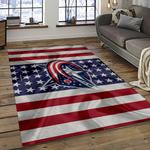 nhl columbus blue jackets hockey sport team logo carpet rectangle area rug for living room home room decor gift for fans dark room cbj37