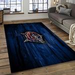 nhl columbus blue jackets hockey sport team logo carpet rectangle area rug for living room home room decor gift for fans dark room cbj41