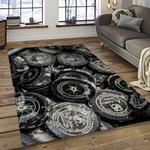 nhl dallas stars hockey sport team logo carpet rectangle area rug for living room home room decor gift for fans dark room dst12
