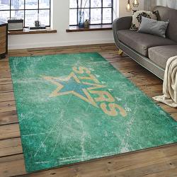 NHL Dallas Stars Rectangle Rug Personalized Non-Slip Carpet Gift For Ice Hockey Fans DST14