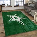 nhl dallas stars hockey sport team logo carpet rectangle area rug for living room home room decor gift for fans dark room dst18