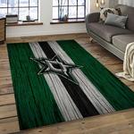 nhl dallas stars hockey sport team logo carpet rectangle area rug for living room home room decor gift for fans dark room dst23