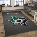 nhl dallas stars hockey sport team logo carpet rectangle area rug for living room home room decor gift for fans dark room dst27