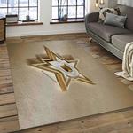 nhl dallas stars hockey sport team logo carpet rectangle area rug for living room home room decor gift for fans dark room dst35
