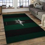 nhl dallas stars hockey sport team logo carpet rectangle area rug for living room home room decor gift for fans dark room dst47