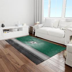 nhl dallas stars hockey sport team logo carpet rectangle area rug for living room home room decor gift for fans light room dst19