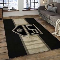 NHL Los Angeles Kings Rectangle Rug Personalized Non-Slip Carpet Gift For Ice Hockey Fans LAKG11