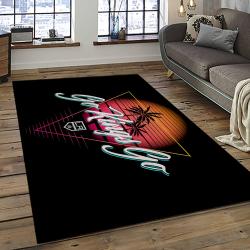 NHL Los Angeles Kings Rectangle Rug Personalized Non-Slip Carpet Gift For Ice Hockey Fans LAKG14