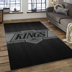 NHL Los Angeles Kings Rectangle Rug Personalized Non-Slip Carpet Gift For Ice Hockey Fans LAKG15