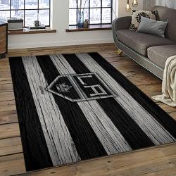 NHL Los Angeles Kings Rectangle Rug Personalized Non-Slip Carpet Gift For Ice Hockey Fans LAKG19