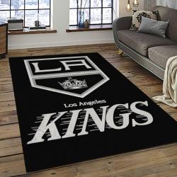 NHL Los Angeles Kings Hockey Sport Team Logo Carpet Rectangle Area Rug For Living Room Home Room Decor Gift For Fans LAKG2