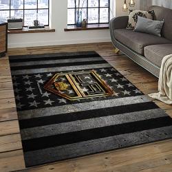 NHL Los Angeles Kings Rectangle Rug Personalized Non-Slip Carpet Gift For Ice Hockey Fans LAKG24