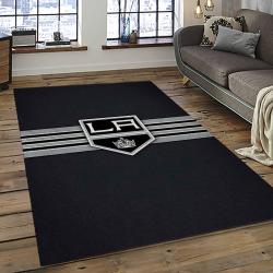 NHL Los Angeles Kings Rectangle Rug Personalized Non-Slip Carpet Gift For Ice Hockey Fans LAKG26