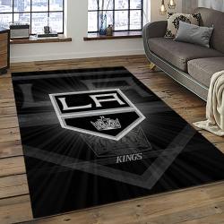 NHL Los Angeles Kings Rectangle Rug Personalized Non-Slip Carpet Gift For Ice Hockey Fans LAKG31
