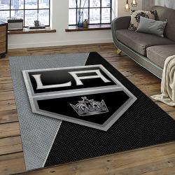 NHL Los Angeles Kings Rectangle Rug Personalized Non-Slip Carpet Gift For Ice Hockey Fans LAKG32