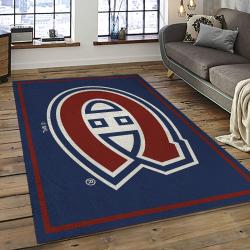 NHL Montreal Canadiens Hockey Sport Team Logo Carpet Rectangle Area Rug For Living Room Home Room Decor Gift For Fans MTC10