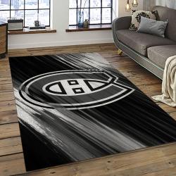NHL Montreal Canadiens Hockey Sport Team Logo Carpet Rectangle Area Rug For Living Room Home Room Decor Gift For Fans MTC14