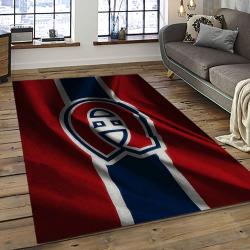 NHL Montreal Canadiens Hockey Sport Team Logo Carpet Rectangle Area Rug For Living Room Home Room Decor Gift For Fans MTC16