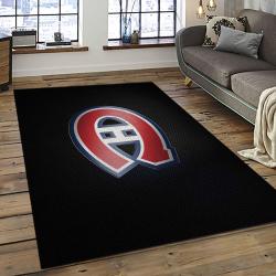 NHL Montreal Canadiens Hockey Sport Team Logo Carpet Rectangle Area Rug For Living Room Home Room Decor Gift For Fans MTC17