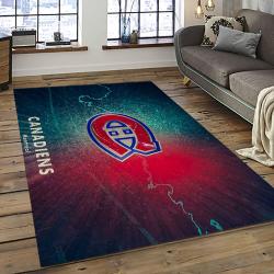 NHL Montreal Canadiens Hockey Sport Team Logo Carpet Rectangle Area Rug For Living Room Home Room Decor Gift For Fans MTC21