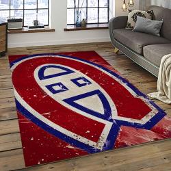 NHL Montreal Canadiens Hockey Sport Team Logo Carpet Rectangle Area Rug For Living Room Home Room Decor Gift For Fans MTC27
