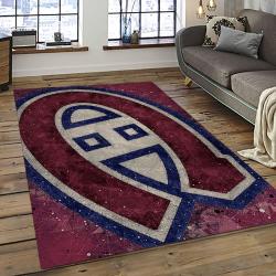 NHL Montreal Canadiens Hockey Sport Team Logo Carpet Rectangle Area Rug For Living Room Home Room Decor Gift For Fans MTC29