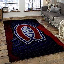 NHL Montreal Canadiens Hockey Sport Team Logo Carpet Rectangle Area Rug For Living Room Home Room Decor Gift For Fans MTC32