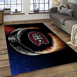 NHL Montreal Canadiens Hockey Sport Team Logo Carpet Rectangle Area Rug For Living Room Home Room Decor Gift For Fans MTC5