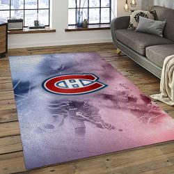 NHL Montreal Canadiens Hockey Sport Team Logo Carpet Rectangle Area Rug For Living Room Home Room Decor Gift For Fans MTC50