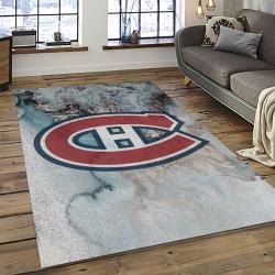 NHL Montreal Canadiens Hockey Sport Team Logo Carpet Rectangle Area Rug For Living Room Home Room Decor Gift For Fans MTC7