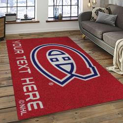 NHL Montreal Canadiens Hockey Sport Team Logo Carpet Rectangle Area Rug For Living Room Home Room Decor Gift For Fans MTC9