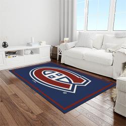 nhl montreal canadiens hockey sport team logo carpet rectangle area rug for living room home room decor gift for fans light room mtc10