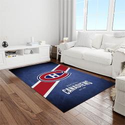 nhl montreal canadiens hockey sport team logo carpet rectangle area rug for living room home room decor gift for fans light room mtc19
