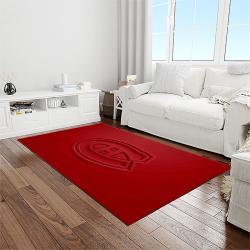 nhl montreal canadiens hockey sport team logo carpet rectangle area rug for living room home room decor gift for fans light room mtc34