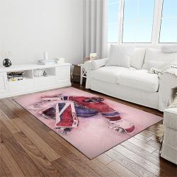 nhl montreal canadiens hockey sport team logo carpet rectangle area rug for living room home room decor gift for fans light room mtc39