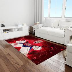 nhl montreal canadiens hockey sport team logo carpet rectangle area rug for living room home room decor gift for fans light room mtc43