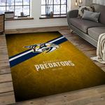 nhl nashville predators hockey sport team logo carpet rectangle area rug for living room home room decor gift for fans dark room nvp27