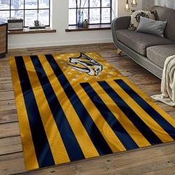 NHL Nashville Predators Hockey Sport Team Logo Carpet Rectangle Area Rug For Living Room Home Room Decor Gift For Fans NVP32