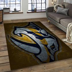 NHL Nashville Predators Hockey Sport Team Logo Carpet Rectangle Area Rug For Living Room Home Room Decor Gift For Fans NVP39