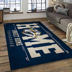 NHL Nashville Predators Hockey Sport Team Logo Carpet Rectangle Area Rug For Living Room Home Room Decor Gift For Fans NVP5