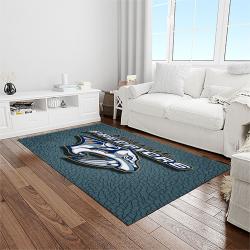 nhl nashville predators hockey sport team logo carpet rectangle area rug for living room home room decor gift for fans light room nvp21