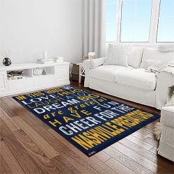 nhl nashville predators hockey sport team logo carpet rectangle area rug for living room home room decor gift for fans light room nvp9