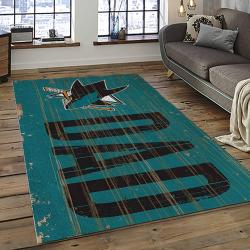 NHL San Jose Sharks Hockey Sport Team Logo Carpet Rectangle Area Rug For Living Room Home Room Decor Gift For Fans SJS8