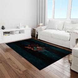 nhl san jose sharks hockey sport team logo carpet rectangle area rug for living room home room decor gift for fans light room sjs10