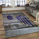 nhl st louis blues hockey sport team logo carpet rectangle area rug for living room home room decor gift for fans dark room slb14