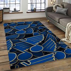 NHL St. Louis Blues Hockey Sport Team Logo Carpet Rectangle Area Rug For Living Room Home Room Decor Gift For Fans SLB2