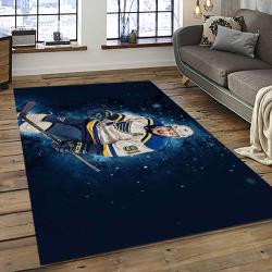 NHL St. Louis Blues Hockey Sport Team Logo Carpet Rectangle Area Rug For Living Room Home Room Decor Gift For Fans SLB26