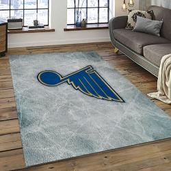 NHL St. Louis Blues Hockey Sport Team Logo Carpet Rectangle Area Rug For Living Room Home Room Decor Gift For Fans SLB27