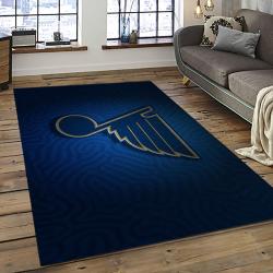 NHL St. Louis Blues Hockey Sport Team Logo Carpet Rectangle Area Rug For Living Room Home Room Decor Gift For Fans SLB28