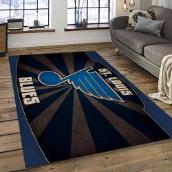 NHL St. Louis Blues Hockey Sport Team Logo Carpet Rectangle Area Rug For Living Room Home Room Decor Gift For Fans SLB4